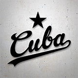 Adesivi per Auto e Moto: Repubblica di Cuba 2