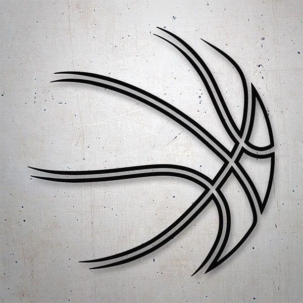 Silhouette di pallone da basket 2