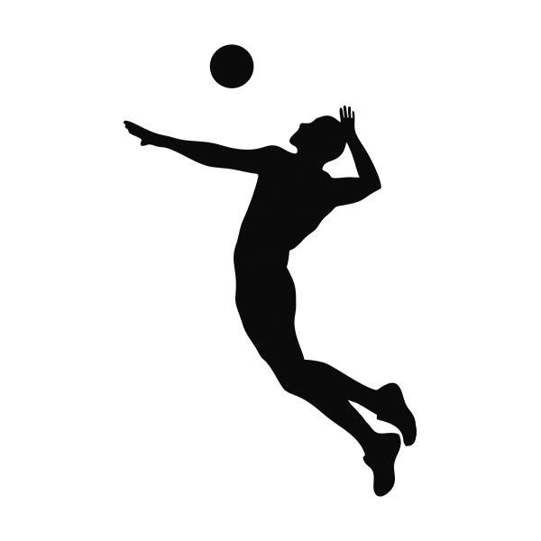 Adesivi per Auto e Moto: Pallavolo