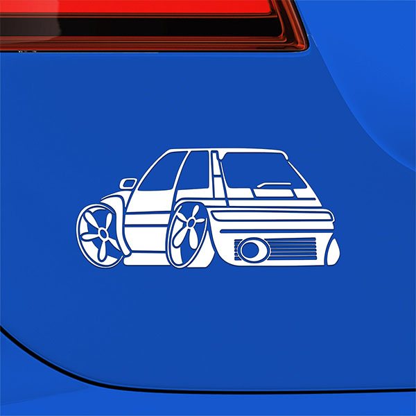 Adesivi per Auto e Moto: Renault 5 Copa Turbo