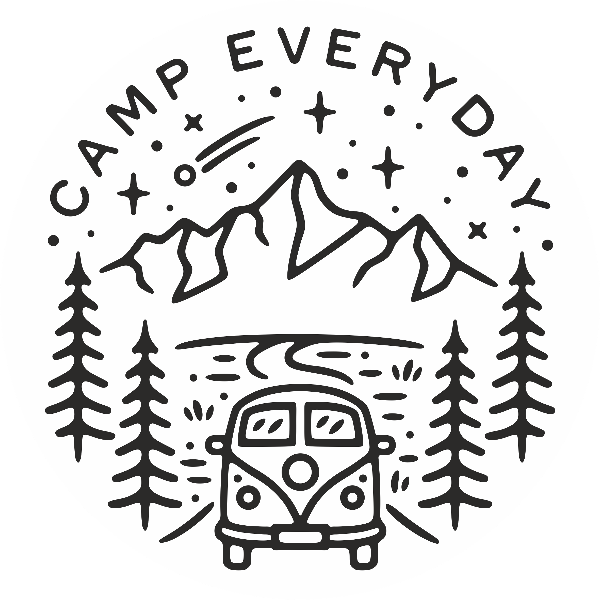 Adesivi per Auto e Moto: Campeggio Ogni giorno Caravan