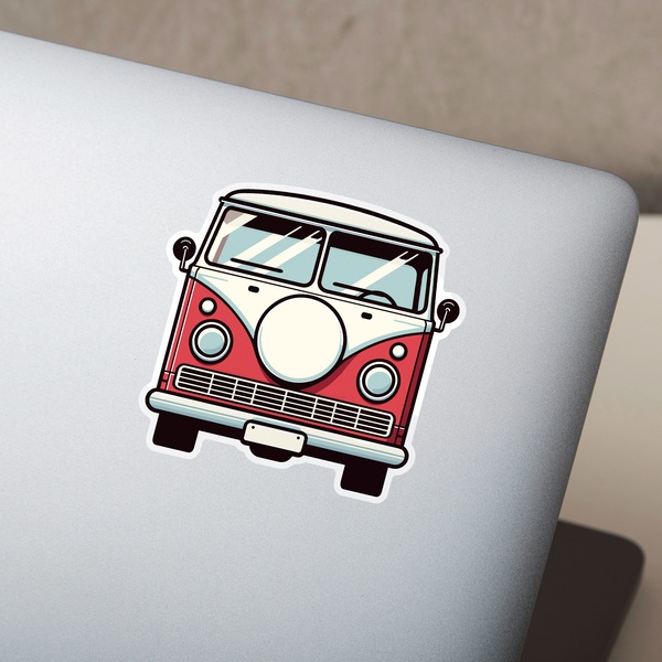 Adesivi per Auto e Moto: Camper Volkswagen Vintage