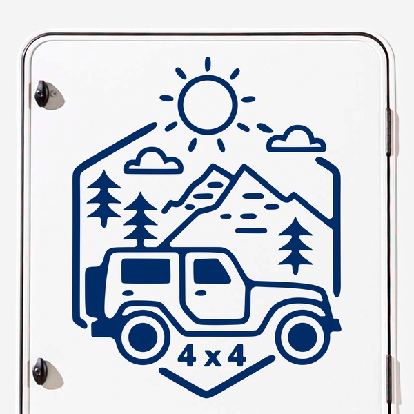 Fuoristrada 4x4 in montagna 0