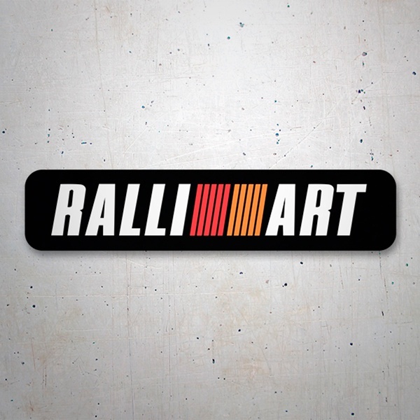 Adesivi per Auto e Moto: Adesivo Ralli art