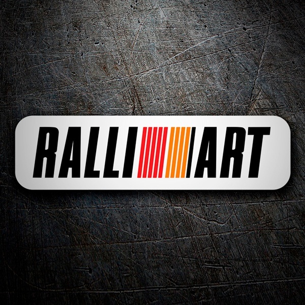 Adesivi per Auto e Moto: Ralli Art 4 con Strisce Colorate
