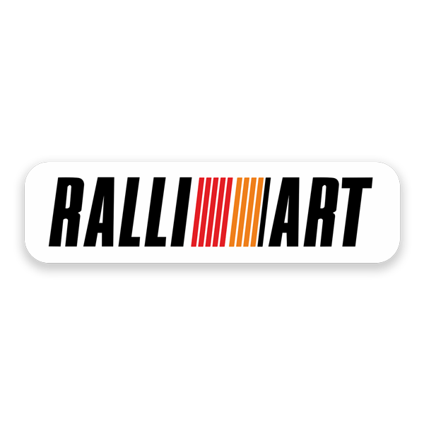 Adesivi per Auto e Moto: Ralli Art 4 con Strisce Colorate