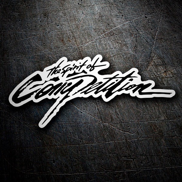 Adesivi per Auto e Moto: The Spirit of Competition 2