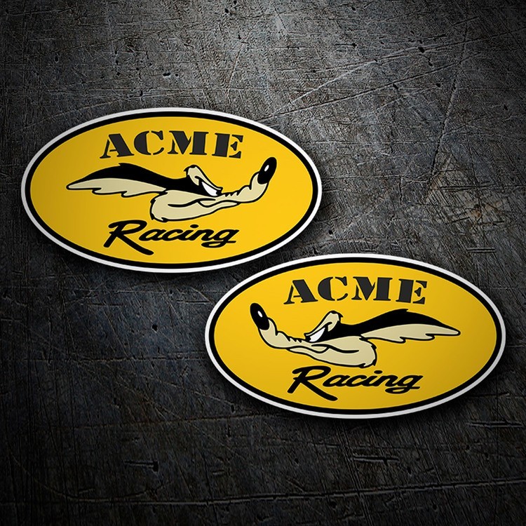 Adesivi per Auto e Moto: Coyote ACME Racing