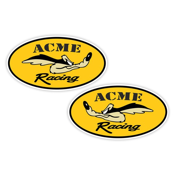 Adesivi per Auto e Moto: Coyote ACME Racing