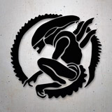 Adesivi per Auto e Moto: Alien, pericolo interstellare 2