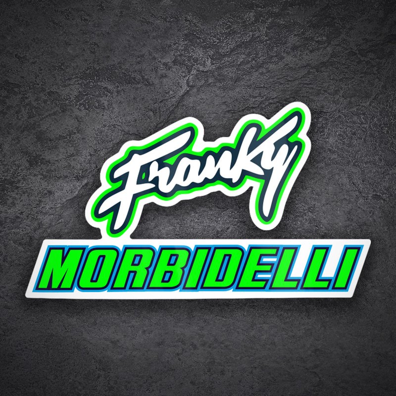 Adesivi per Auto e Moto: Franco Morbidelli