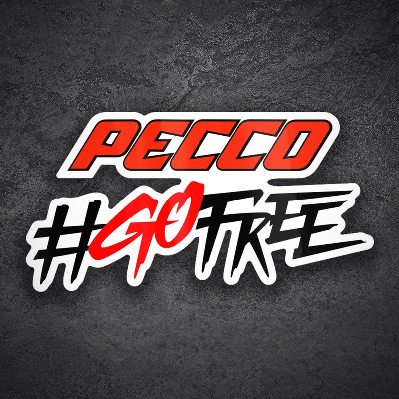 Adesivi per Auto e Moto: Francesco Bagnaia Pecco