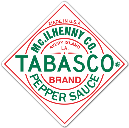 Adesivi per Auto e Moto: Tabasco Pepper Sauce