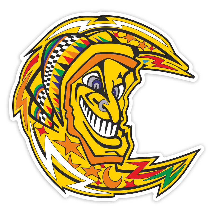 Adesivi per Auto e Moto: Luna Valentino Rossi