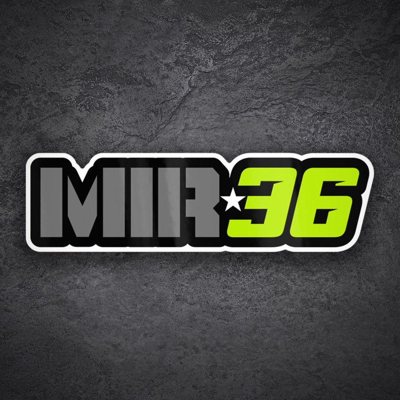 Adesivi per Auto e Moto: Joan Mir 36