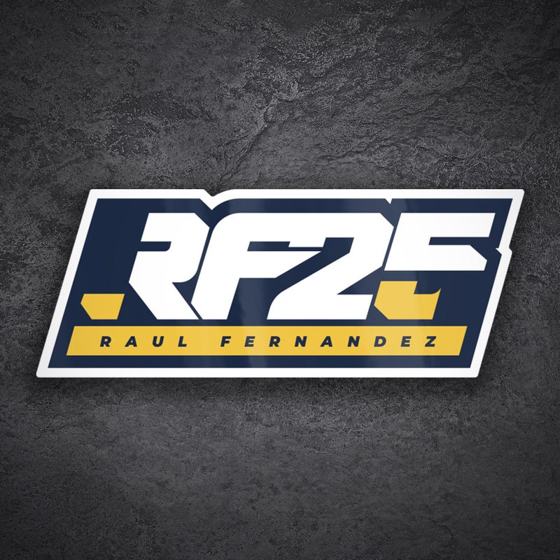 Adesivi per Auto e Moto: Raúl Fernández 25