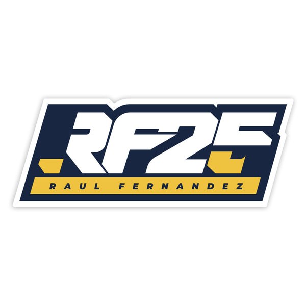 Adesivi per Auto e Moto: Raúl Fernández 25