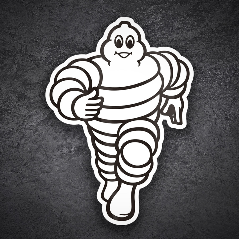 Adesivi per Auto e Moto: Michelin Corridore