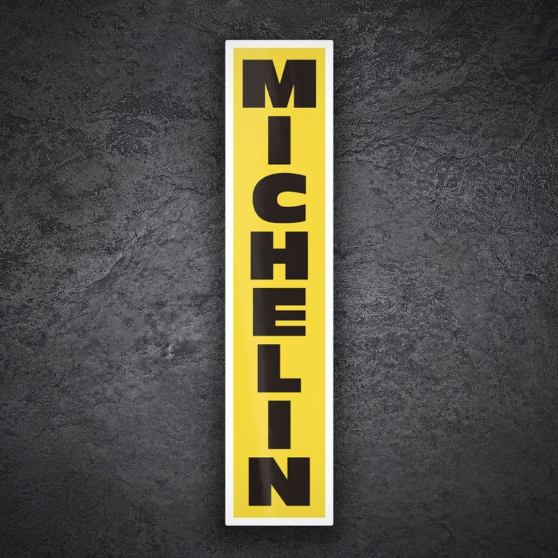 Adesivi per Auto e Moto: Michelin Verticale