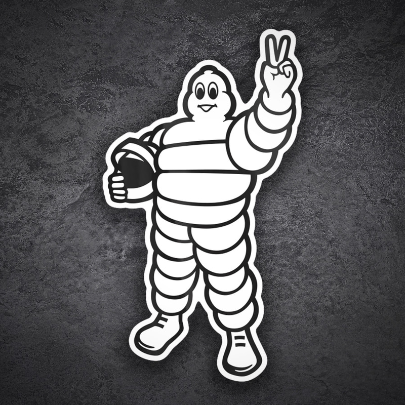 Adesivi per Auto e Moto: Michelin Vittoria