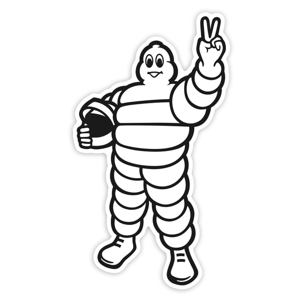Adesivi per Auto e Moto: Michelin Vittoria