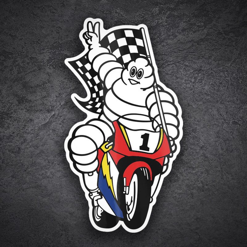 Adesivi per Auto e Moto: Michelin Campione