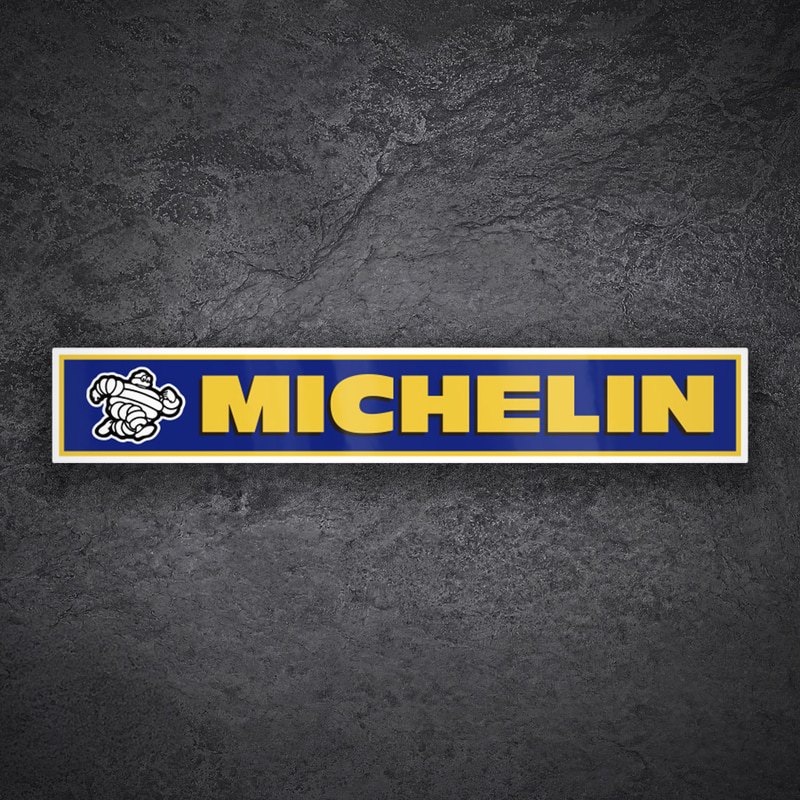 Adesivi per Auto e Moto: Michelin Classico Giallo