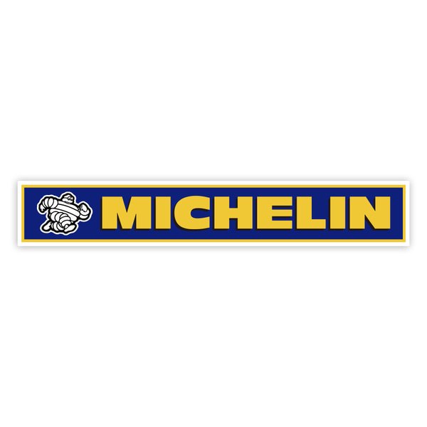 Adesivi per Auto e Moto: Michelin Classico Giallo