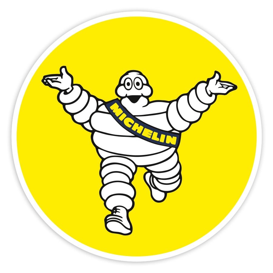 Adesivi per Auto e Moto: Michelin Benvenuto
