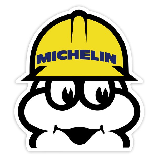 Adesivi per Auto e Moto: Michelin Operaio