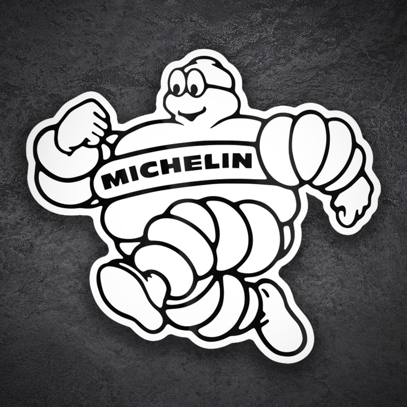 Adesivi per Auto e Moto: Michelin Bibendum Classico