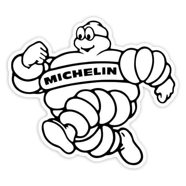 Adesivi per Auto e Moto: Michelin Bibendum Classico