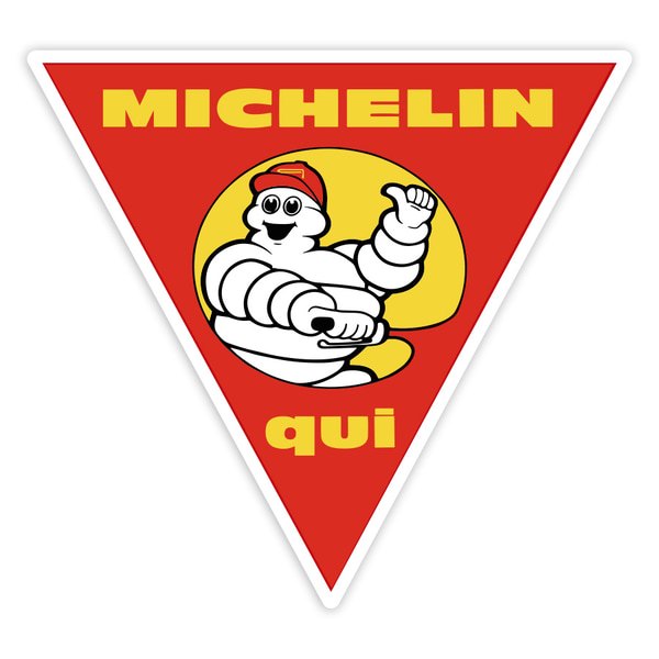 Adesivi per Auto e Moto: Michelin Qui Moto