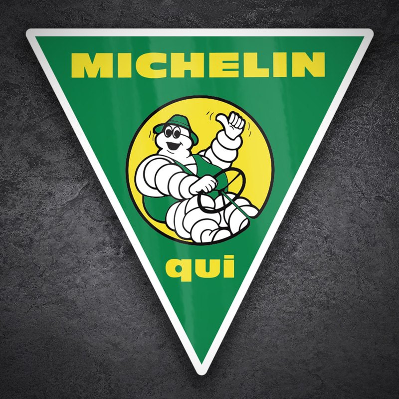 Adesivi per Auto e Moto: Michelin Qui Trattori