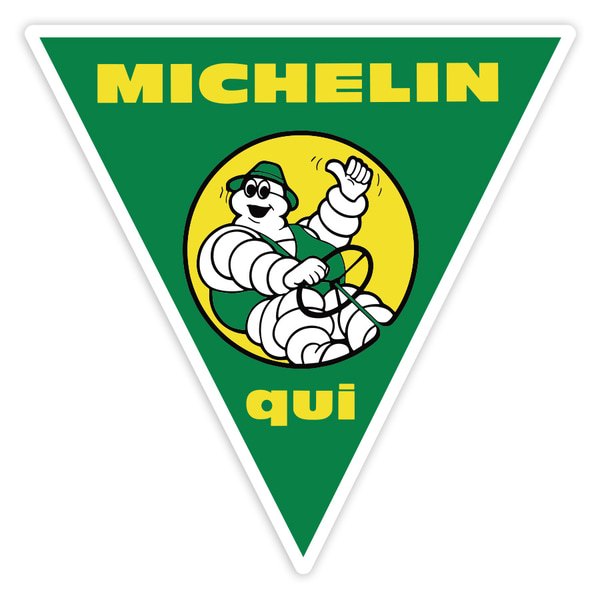 Adesivi per Auto e Moto: Michelin Qui Trattori
