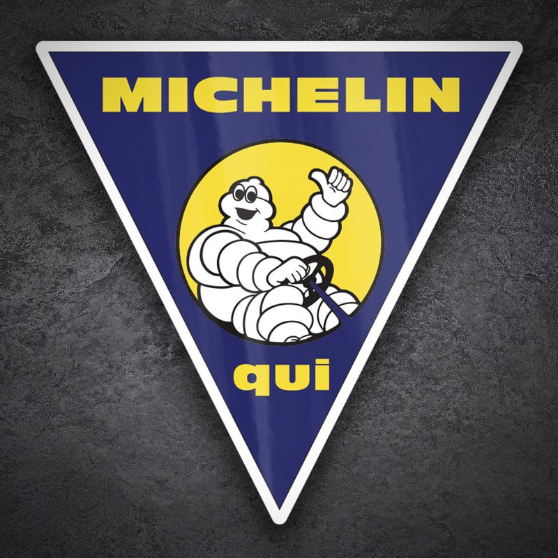 Adesivi per Auto e Moto: Michelin Qui Auto