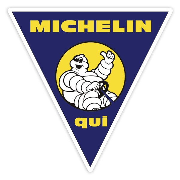 Adesivi per Auto e Moto: Michelin Qui Auto