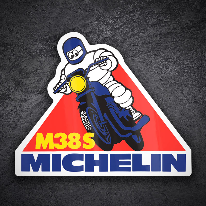 Adesivi per Auto e Moto: Michelin Moto M38S