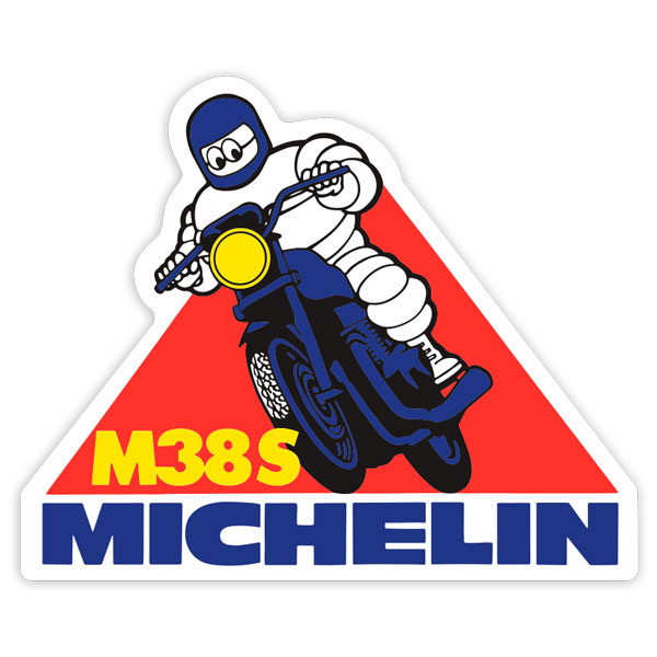Adesivi per Auto e Moto: Michelin Moto M38S