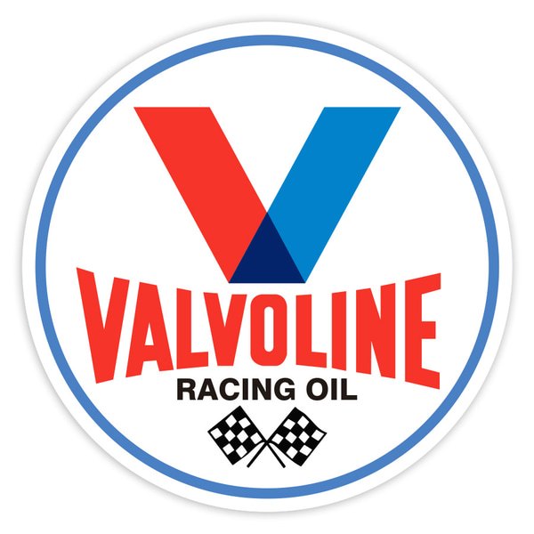 Adesivi per Auto e Moto: Valvoline Racing Oil