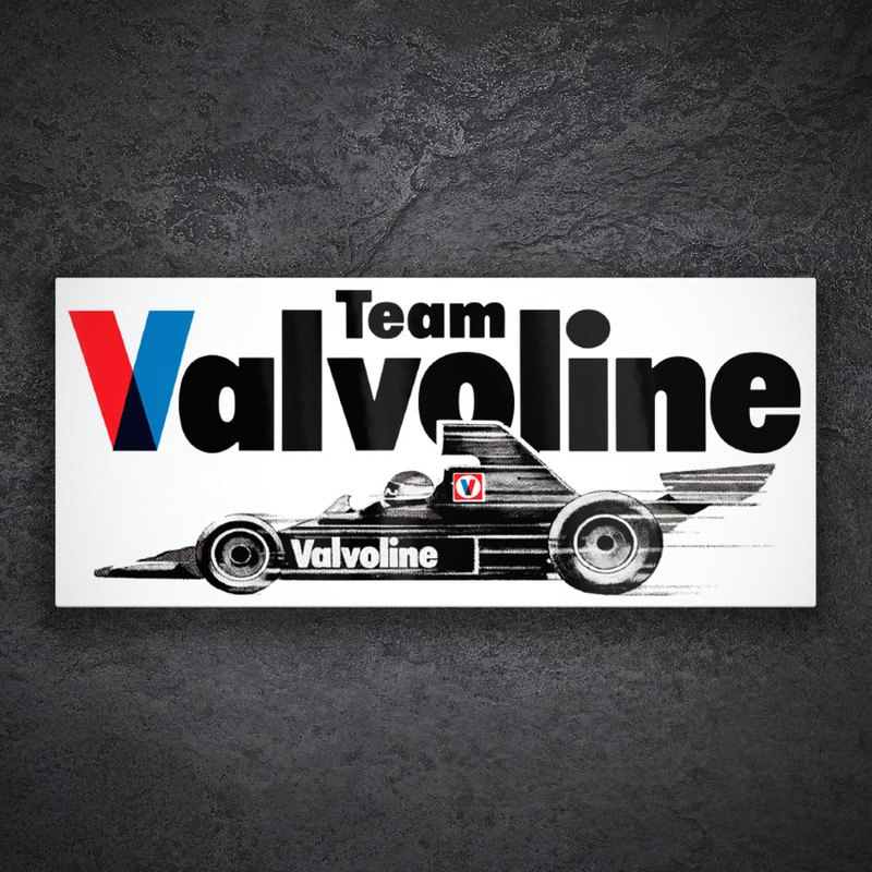 Adesivi per Auto e Moto: Valvoline Team Racing