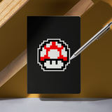 Adesivi per Auto e Moto: Mario Bros Seta Pixel rosso 6