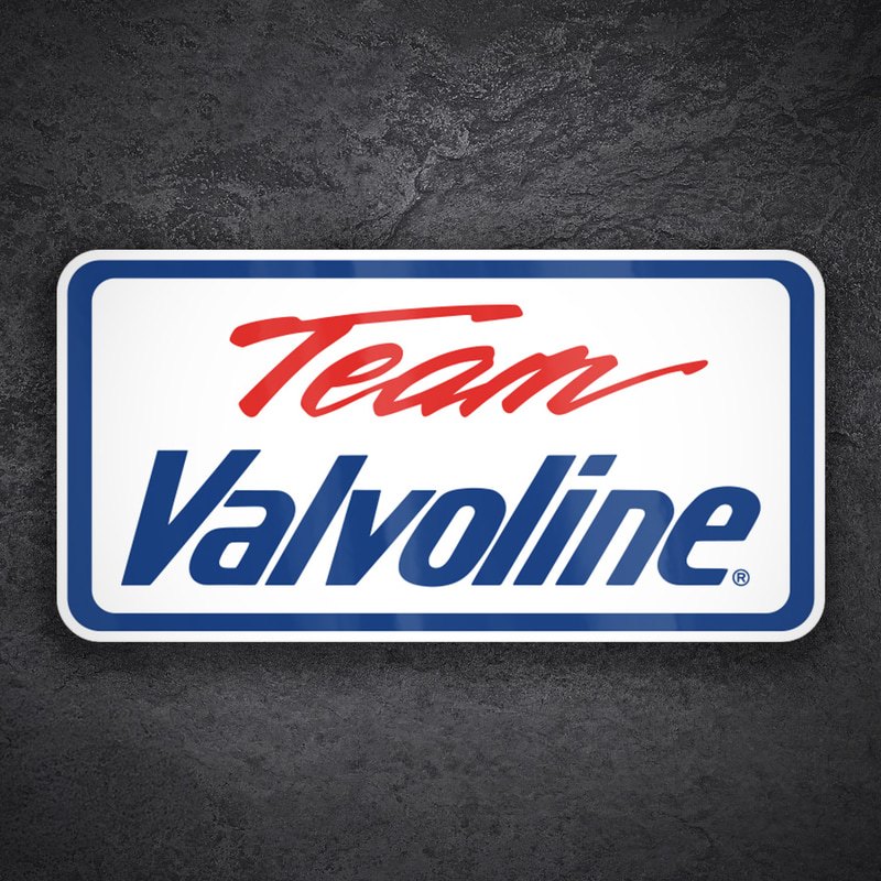 Adesivi per Auto e Moto: Team Valvoline