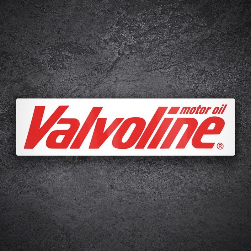 Adesivi per Auto e Moto: Valvoline Motor Oil