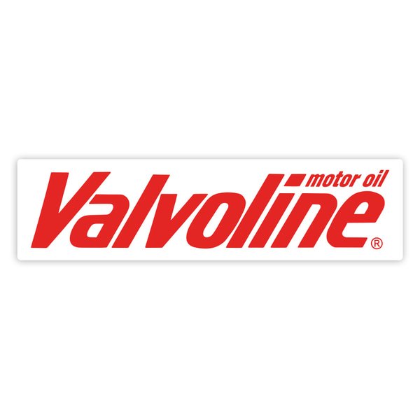Adesivi per Auto e Moto: Valvoline Motor Oil