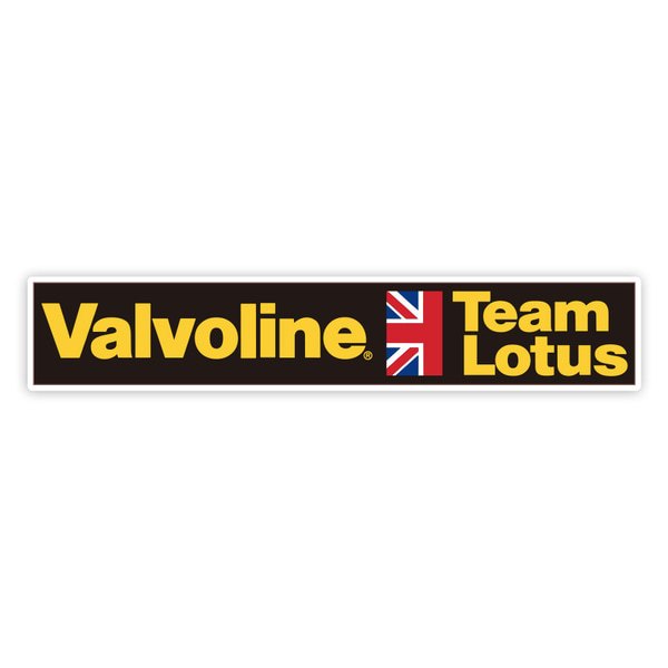 Adesivi per Auto e Moto: Valvoline Team Lotus