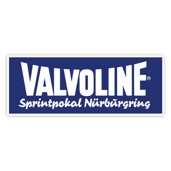 Adesivi per Auto e Moto: Valvoline Nürburgring
