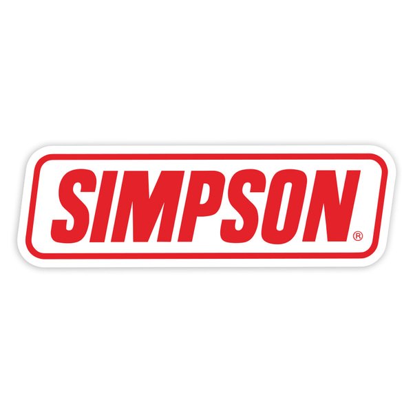 Adesivi per Auto e Moto: Simpson Logo Classico