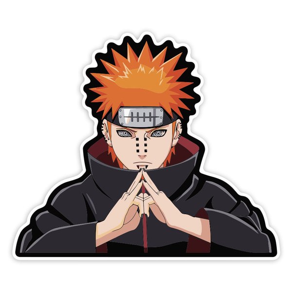 Adesivi per Auto e Moto: Naruto Pain Akatsuki