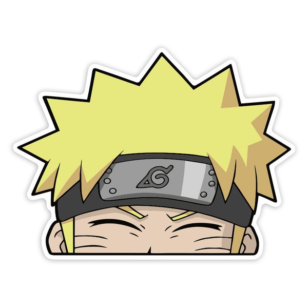 Adesivi per Auto e Moto: Naruto Fascia Konoha